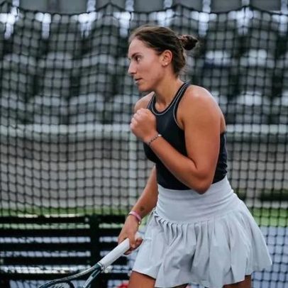 Francisca Jorge motivada em busca da primeira vitória no Grand Slam