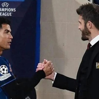 Publicação de Ronaldo sobre Carrick em 2021 ganha destaque na imprensa inglesa