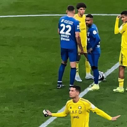 Cristiano Ronaldo inquieto no Al Hilal-Al Nassr: gestos e descontento