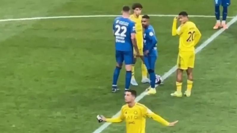 Cristiano Ronaldo descontentamento no Al Hilal-Al Nassr: gestos e motivo