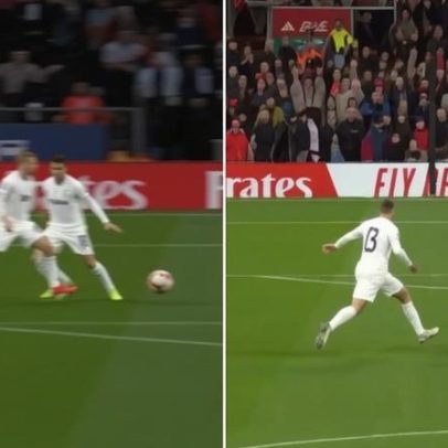 Szoboszlai comete erro grave na 1ª parte de Liverpool-Barnsley após golo