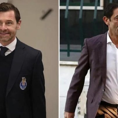 Presidentes distantes no clássico: Villas-Boas e Rui Costa separados na tribuna