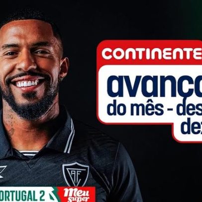 André Clóvis vence pela terceira vez o prémio do Avançado do mês na 2.ª Liga