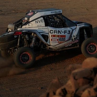 Alexandre Pinto abandona o evento devido a problemas mecânicos