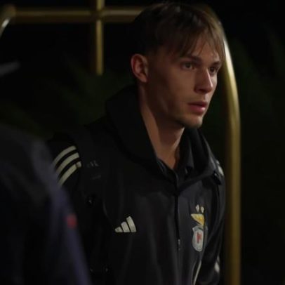 Fogo de artifício acordou jogadores do Benfica na madrugada