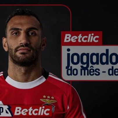Pavlidis eleito jogador do mês da Liga Betclic em dezembro