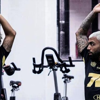Arão convence Gabigol a ir para o Santos