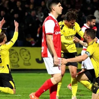 Sp. Braga derrota diante do Fafe; Tiago Sá considera o jogo inadmissível
