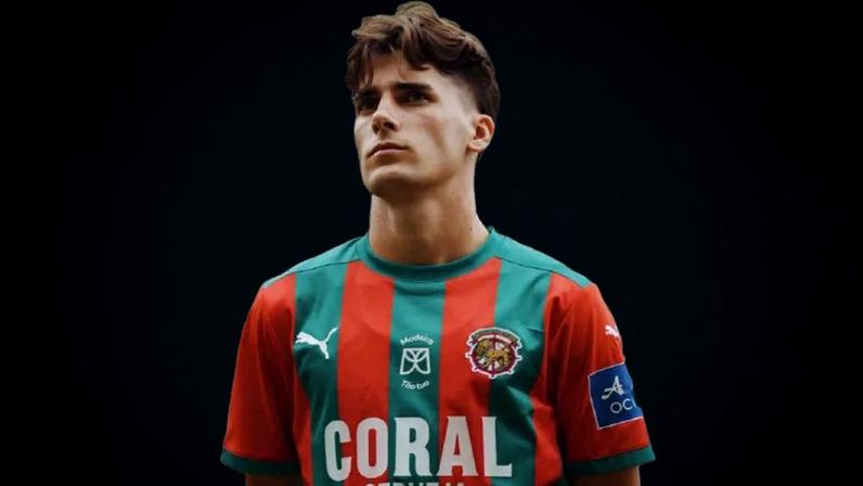 Martín Tejón eleito melhor jogador de dezembro da 2ª Liga