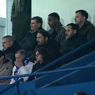 Pablo Rosario assiste ao encontro Vizela frente ao P. Ferreira
