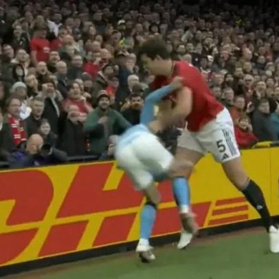Dérbi de Manchester fica mais tenso entre Bernardo Silva e Maguire