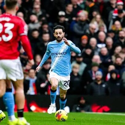 Bernardo Silva admite que o dérbi de Manchester acabou com sorte para nós