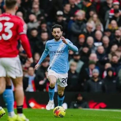 Bernardo Silva admite que dérbi de Manchester foi de sorte