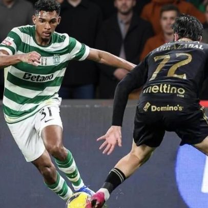 Estreia de Luís Guilherme no Sporting com estatísticas e avaliações