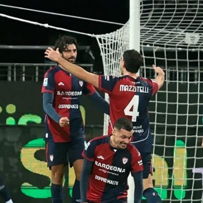Cagliari vence Juventus 1-0, antes do confronto com o Benfica