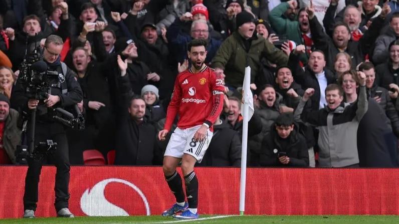Bruno Fernandes no dérbi United-City