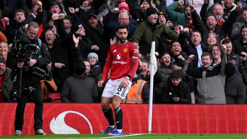Bruno Fernandes no dérbi United-City