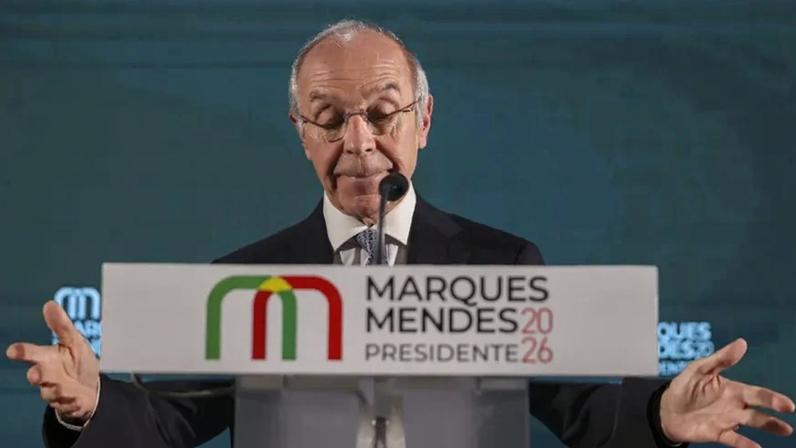 Marques Mendes, candidato presidencial, discursa sobre resultados