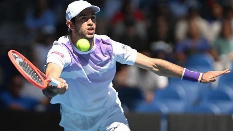 Nuno Borges em ação no Open da Austrália