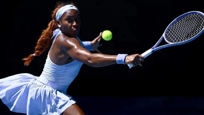 Coco Gauff no Open da Austrália