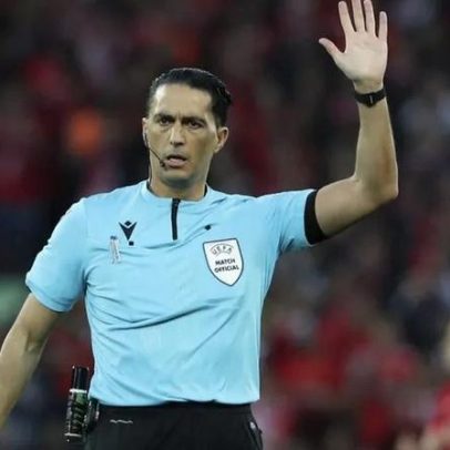 Árbitro Serdar Gözübüyük apita Benfica vs Juventus na Liga dos Campeões