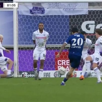 Tiago Araújo estreia-se a marcar pelo Gent com remate de 106 km/h