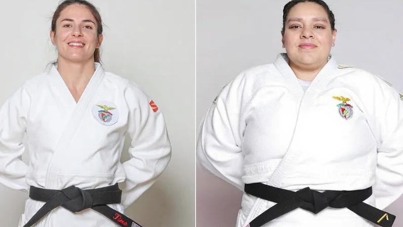 Judocas do Benfica, Bárbara Timo e Rochele Nunes, renovam contrato