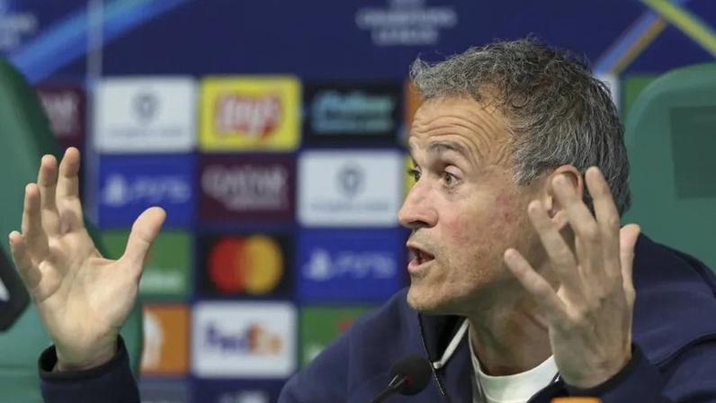 Luís Enrique, treinador do PSG