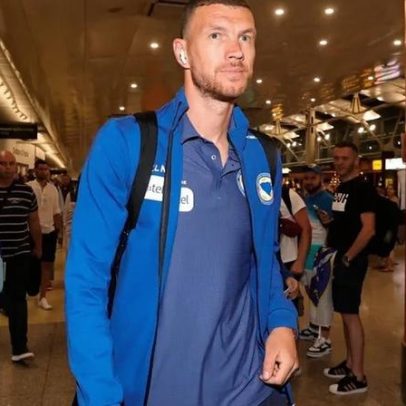 Edin Dzeko troca Fiorentina por Schalke 04
