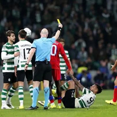 VAR europeu evita que o Sporting saísse da Champions sem a ferramenta