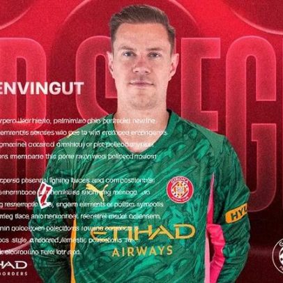 Ter Stegen é emprestado pelo Barcelona ao Girona