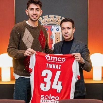 Demir Tiknaz reforça o Sp. Braga