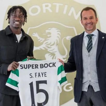 Sporting oficializa reforço de inverno: Faye até 2030 com cláusula de 80 milhões