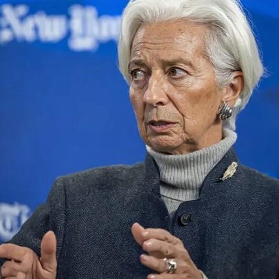 Lagarde deixa jantar em Davos após críticas da Administração Trump à Europa