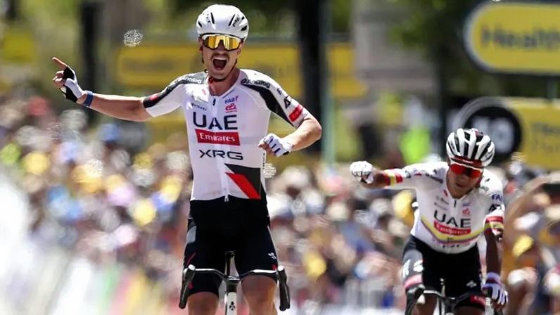 UAE Emirates domina e Jay Vine vence segunda etapa do Tour Down Under