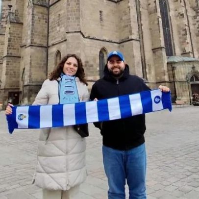 Casal viaja da Alemanha a Plzen para acompanhar o FC Porto pela Europa