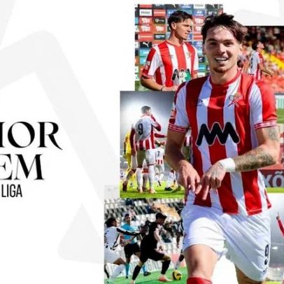 Bica eleito o melhor jovem de dezembro na 2.ª Liga