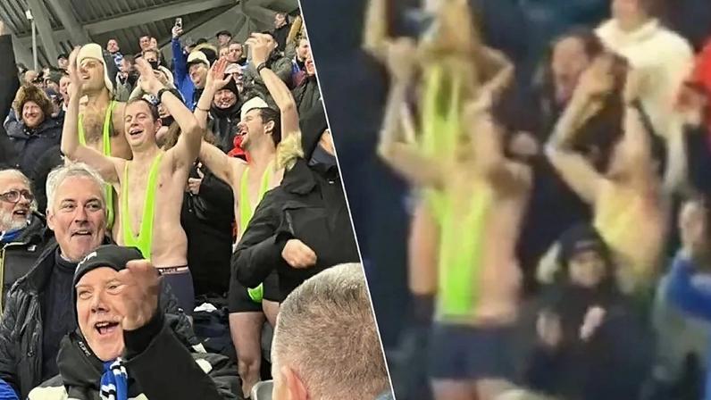 Adeptos detidos na Bélgica após imitação de Borat em jogo do Club Brugge