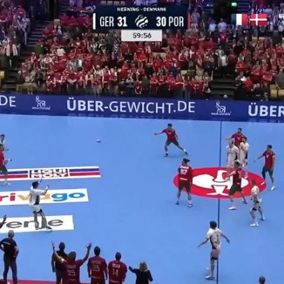 Gol irregular da Alemanha ante Portugal gera reação da EHF
