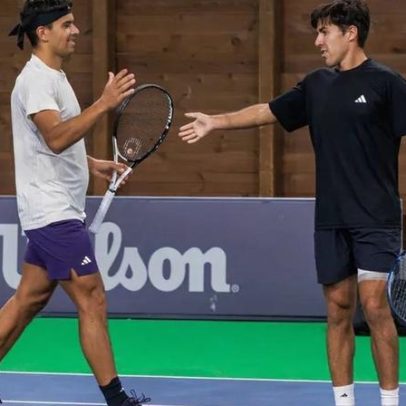 Francisco Rocha e Tiago Torres avançam às meias-finais do Indoor Oeiras Open