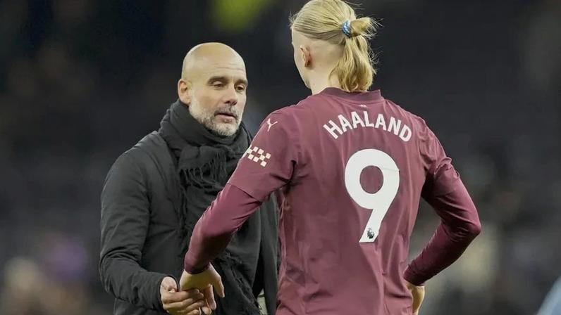 Guardiola e Halaand não têm tido vida fácil no Manchester City