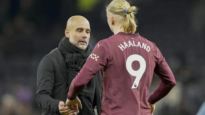 Guardiola e Halaand não têm tido vida fácil no Manchester City