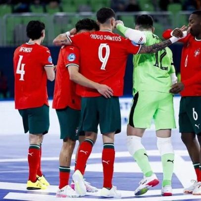 Kutchy, canhota, decide estreia de Portugal no Europeu com 6-2 à Itália