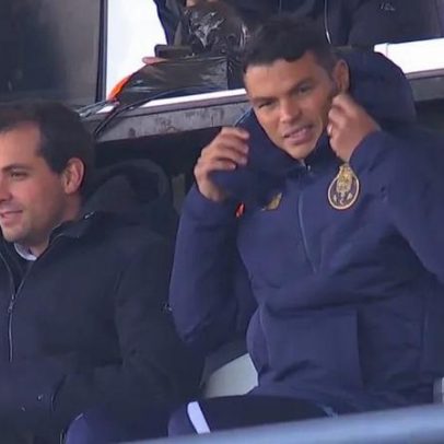 Thiago Silva acompanha FC Porto B-Vizela no Olival