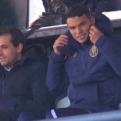 Thiago Silva assiste FC Porto B-Vizela no Olival