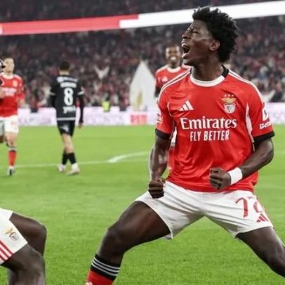 Benfica vence Estrela e os jovens da formação mostram garra