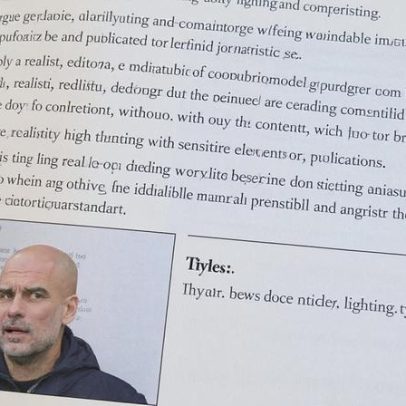 Antigo árbitro inglês critica atitudes de Guardiola