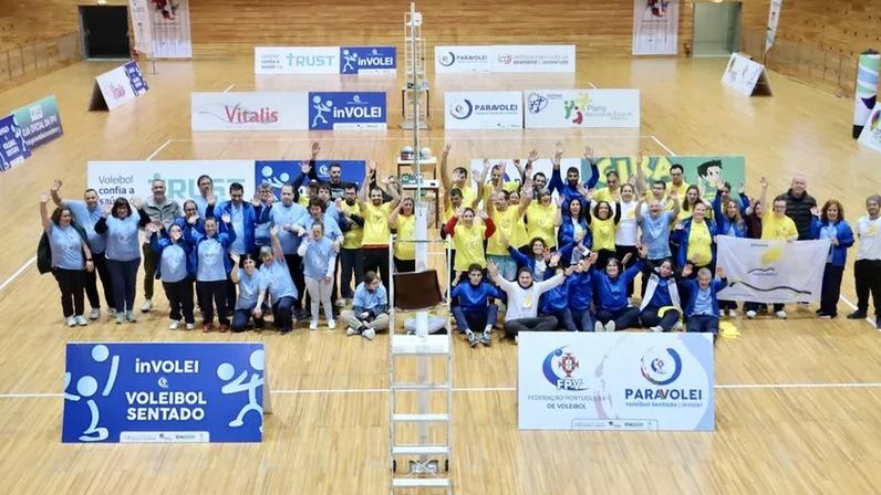 Celebração do voleibol sentado em Viana do Castelo