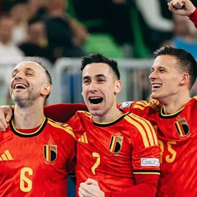 Bélgica defronta Portugal nos quartos do Europeu de futsal