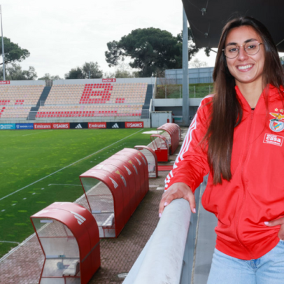 Catarina Amado emocionada ao jogar no Estádio da Luz, ambiente especial